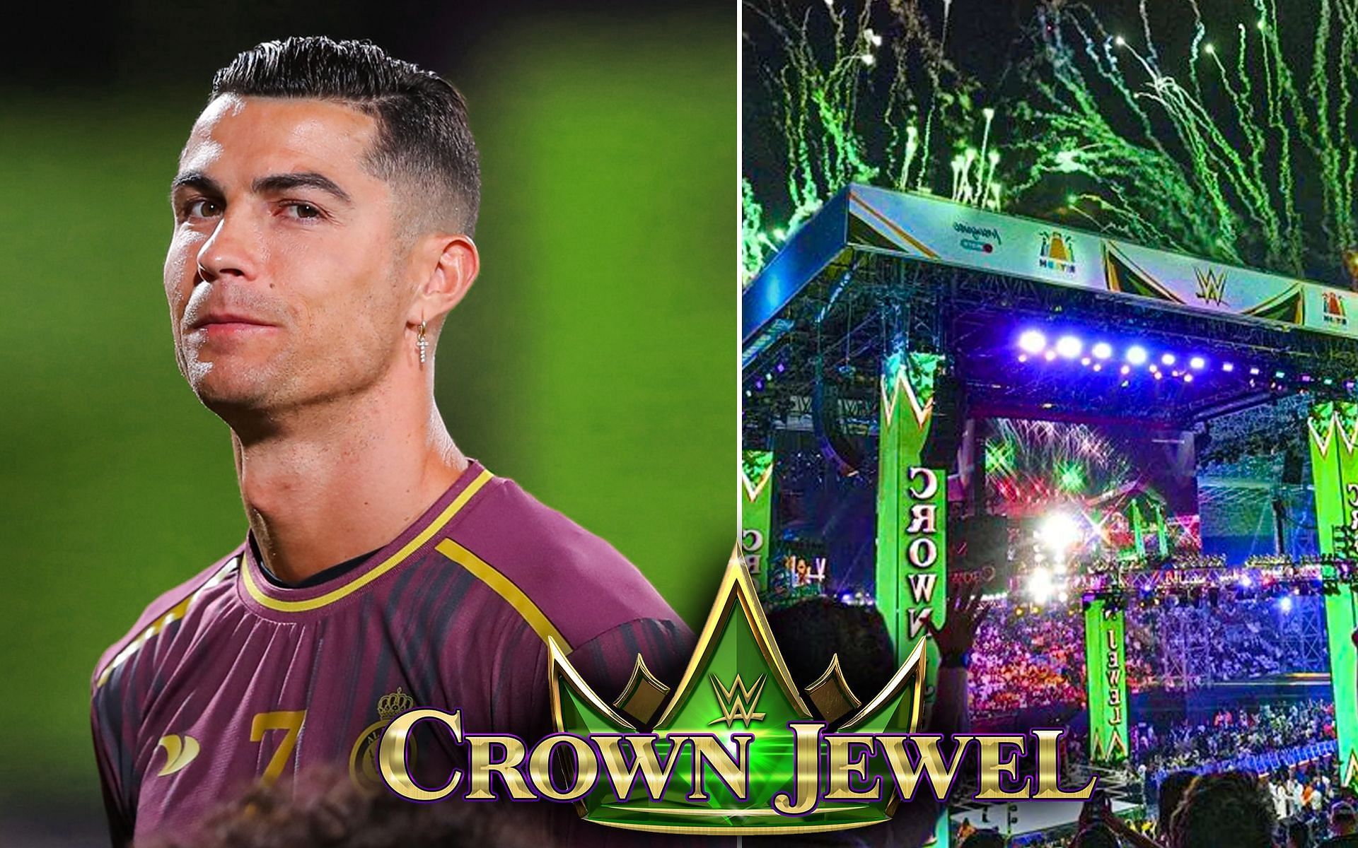 Cristiano Ronaldo Crown Jewel 3 WWE Superstars Cristiano Ronaldo can