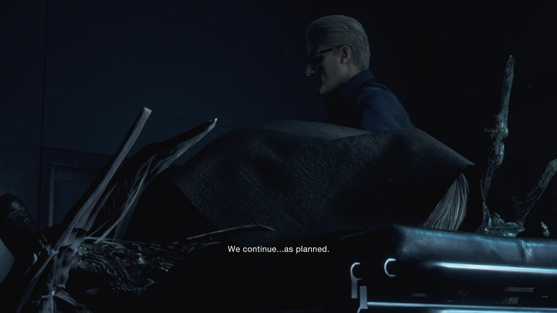 Albert Wesker in Resident Evil 4 Separate Ways DLC (Image via Capcom)