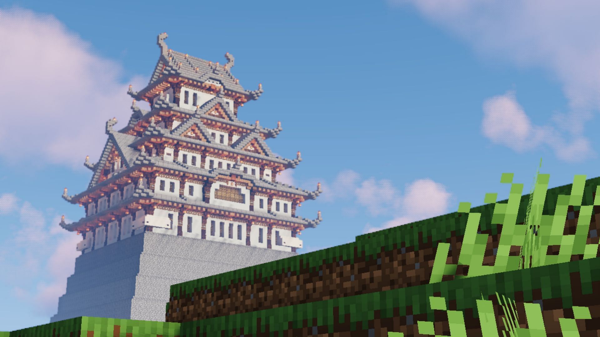 Japanese Castle (Image via Reddit/u/sonava)