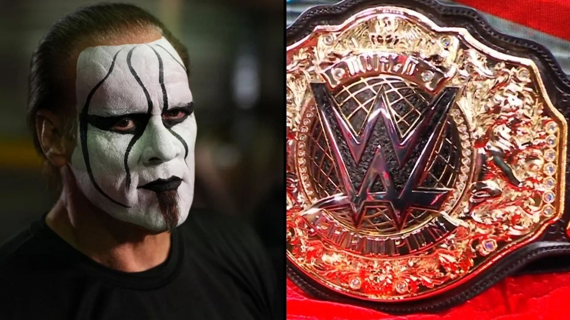 Sting is a WWE Hall of Famer signed with AEW
