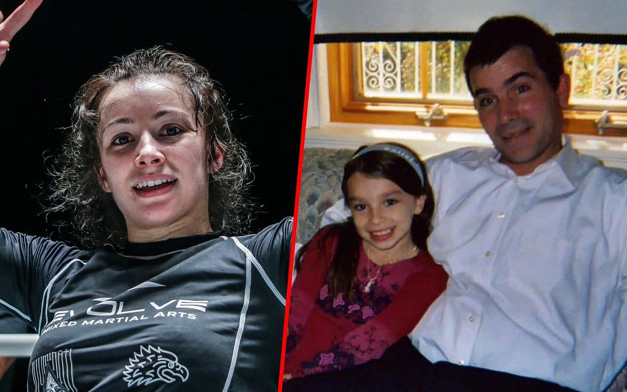 For Danielle Kelly, jiu-jitsu is a reminder of the special bond she had with her father. -- Photo by ONE Championship