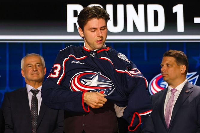 Top 5 prospects for Columbus Blue Jackets in 2023/24 ft. Adam Fantilli