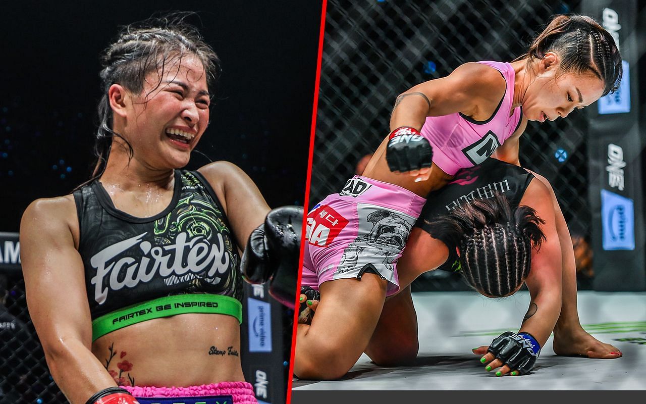 Stamp (L) and Ham Seo Hee (R) | Image by ONE Championship