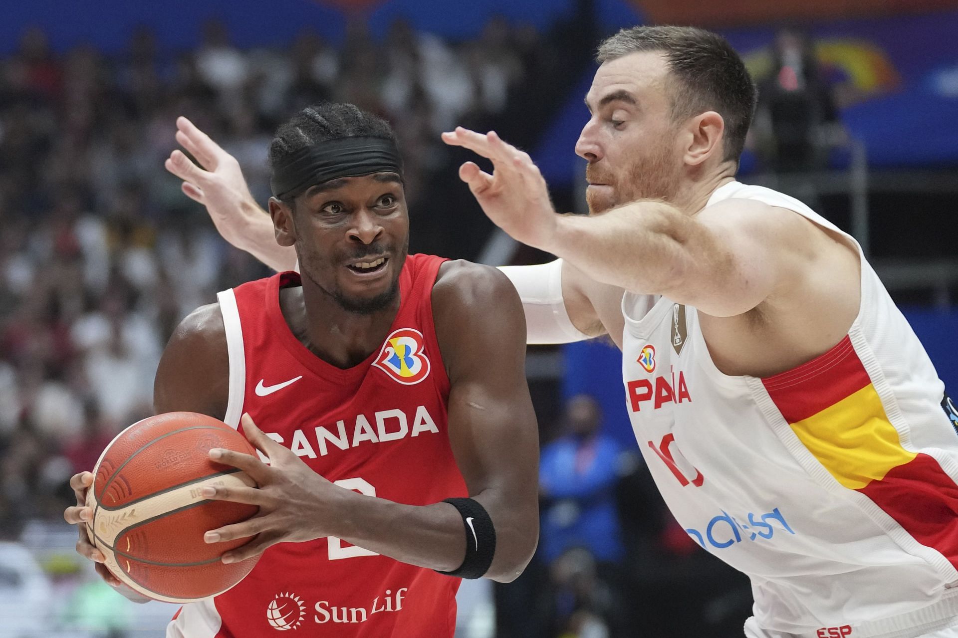 World Cup Spain Canada Basketball