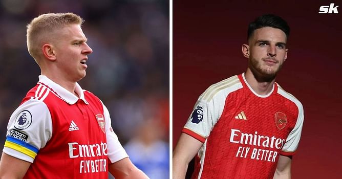 Oleksandr Zinchenko and Declan Rice react as Arsenal star provides injury update on Instagram