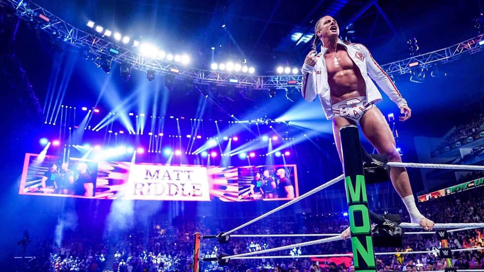 Matt Riddle was a controversial WWE Superstar.