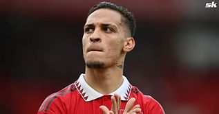 Antony's current girlfriend spotted leaving home with a suitcase after Manchester United star's ex accused him of domestic violence