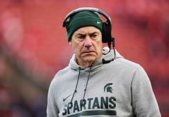 AD Alan Haller revealed Mark Dantonio's response to rejoin MSU football amid Mel Tucker's suspension in press conference