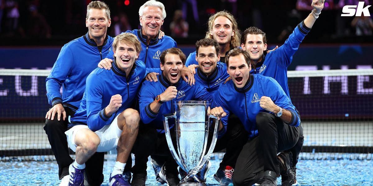 Team Europe with the 2019 Laver Cup