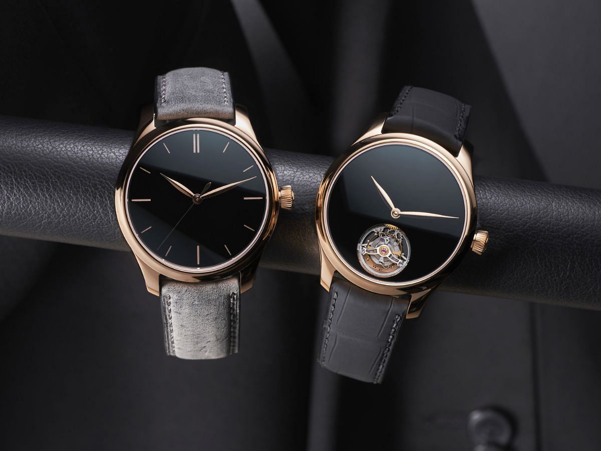 he H. Moser &amp; Cie: Endeavour Watches in Vantablack (Image via tofficial website of H. Moser &amp; Cie)