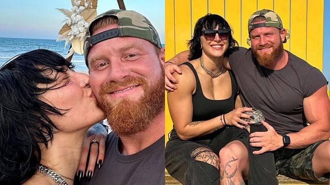 "I love you" - Rhea Ripley sends a wholesome message to real-life partner Buddy Matthews on his birthday