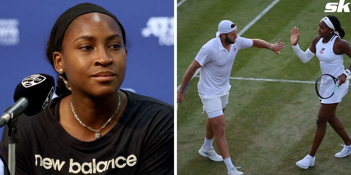 Coco Gauff "I don't know if I like mixed doubles, to be honest, it's