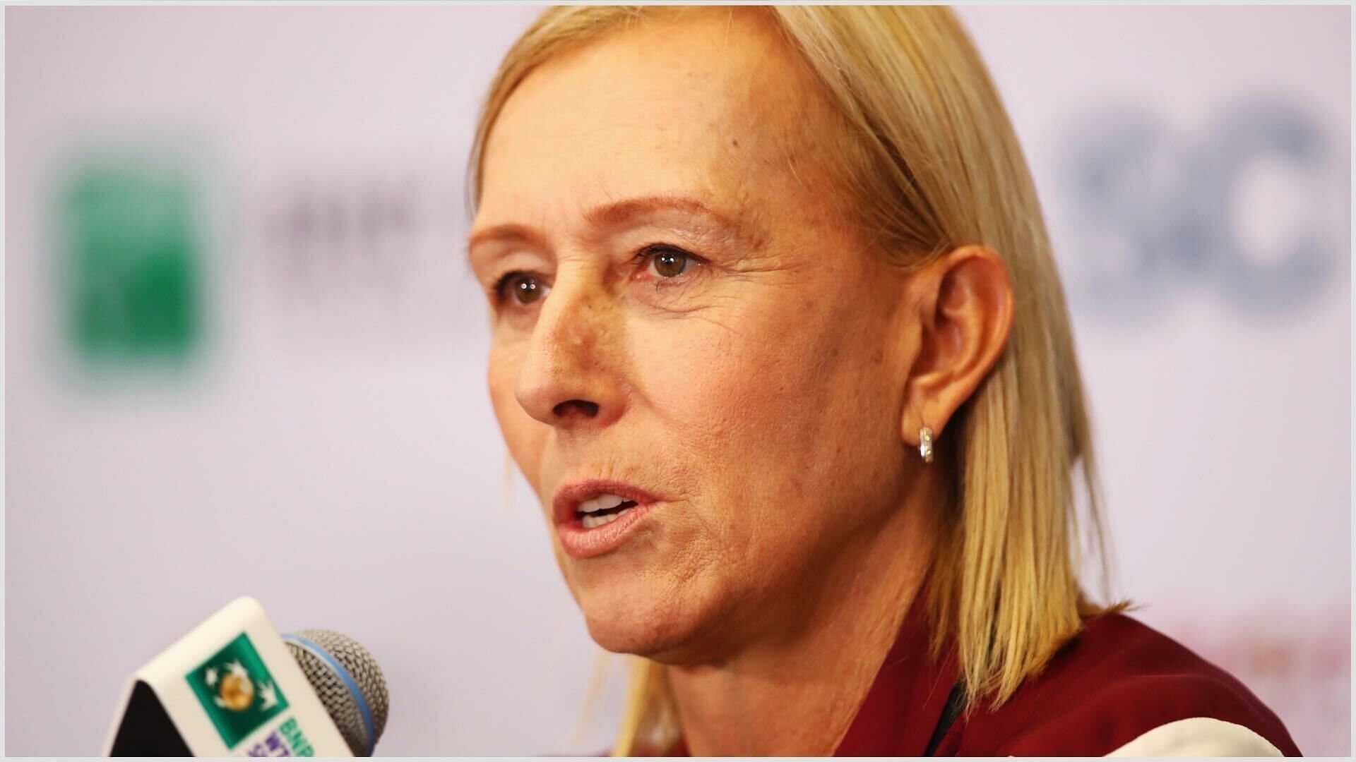 Martina Navratilova reacts to Rolling Stone founder