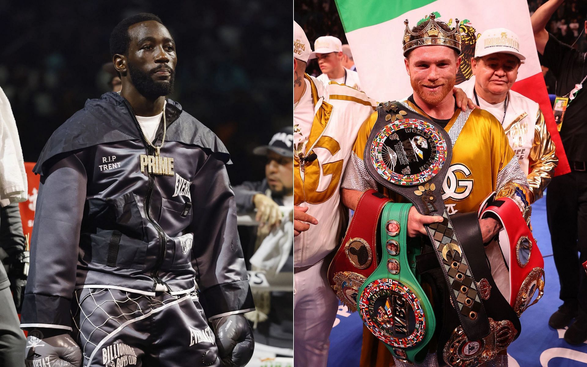 Terence Crawford and Canelo Alvarez could be on a collision course [Image Credit: Getty]