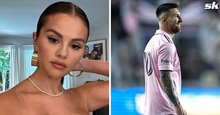Selena Gomez looks shell shocked as Lionel Messi misses sitter, picture goes viral