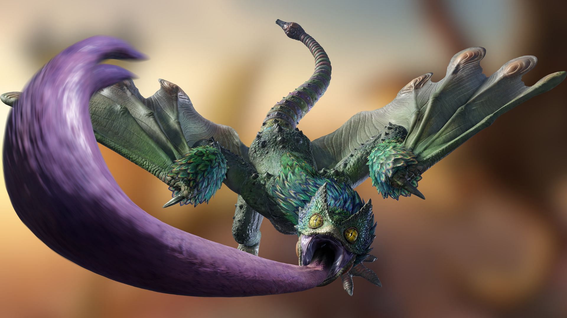 Pukei Pukei in Monster Hunter Now. (Image via Niantic)