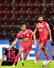 Phalguni had a decent game today (Image courtesy: ISL Media)