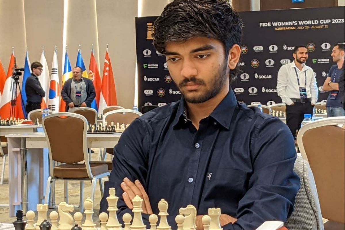 Gukesh is one of the early leaders after third round (Image: ChessBase India)