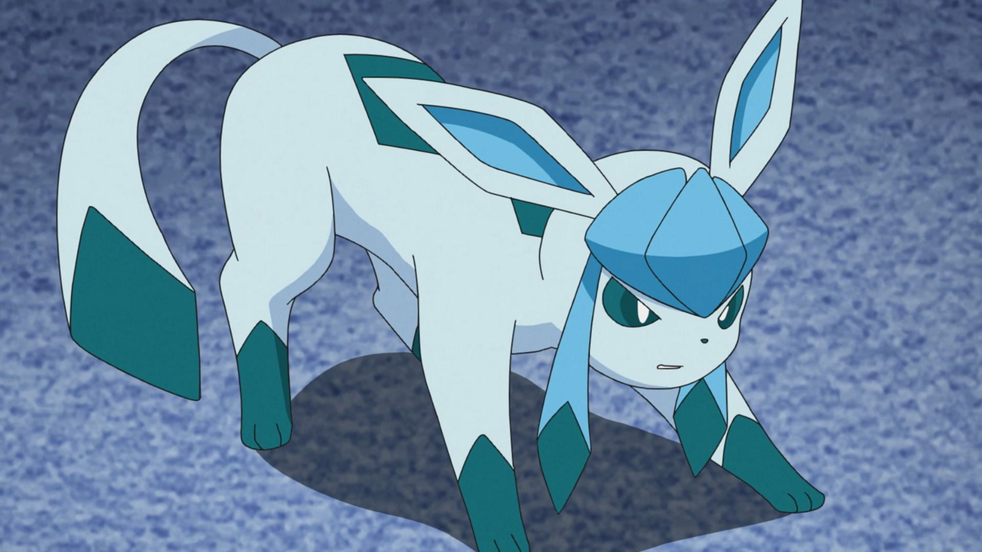 Glaceon as seen in the anime (Image via The Pokemon Company)