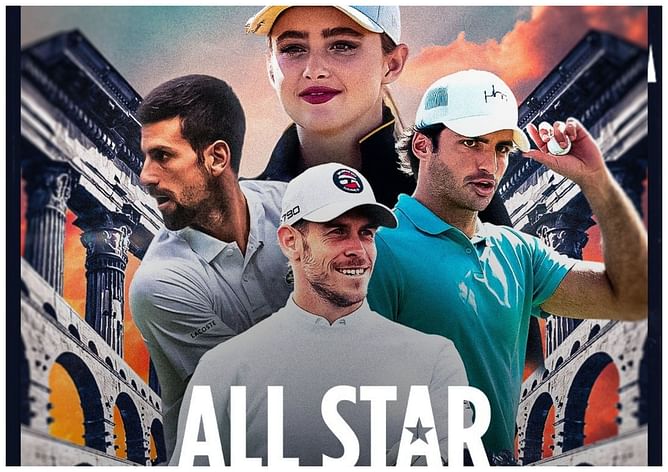 When do Gareth Bale, Novak Djokovic, and Carlos Sainz tee off at the Ryder Cup All-Star match? Tee times in Rome explored