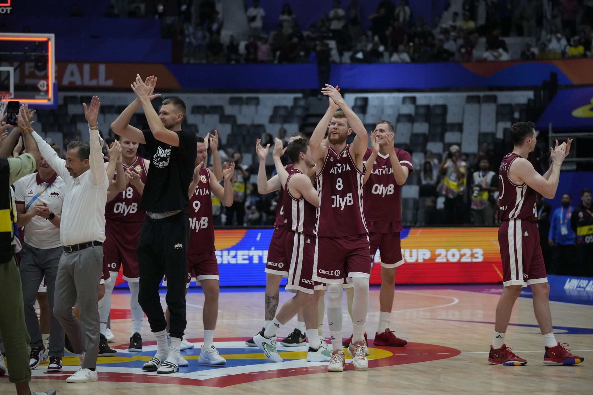 World Cup Brazil Latvia Basketball