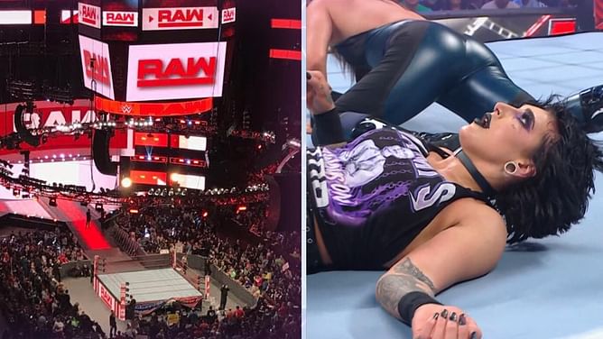 WWE title match ends in controversial finish; both Rhea Ripley and challenger laid out