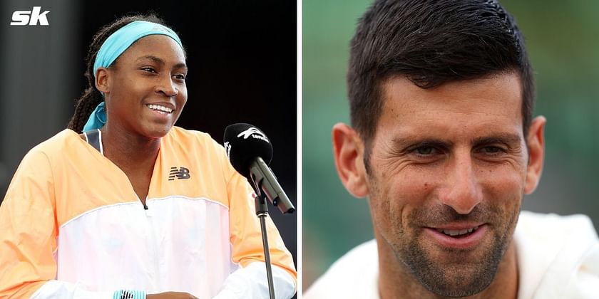 WATCH: Coco Gauff turns announcer for 'session partner' Novak Djokovic ...