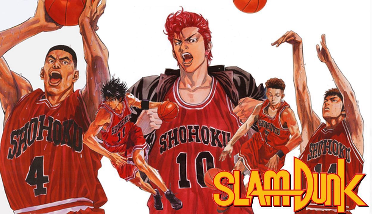 Slam Dunk manga and all the details about it (Image via Shueisha).