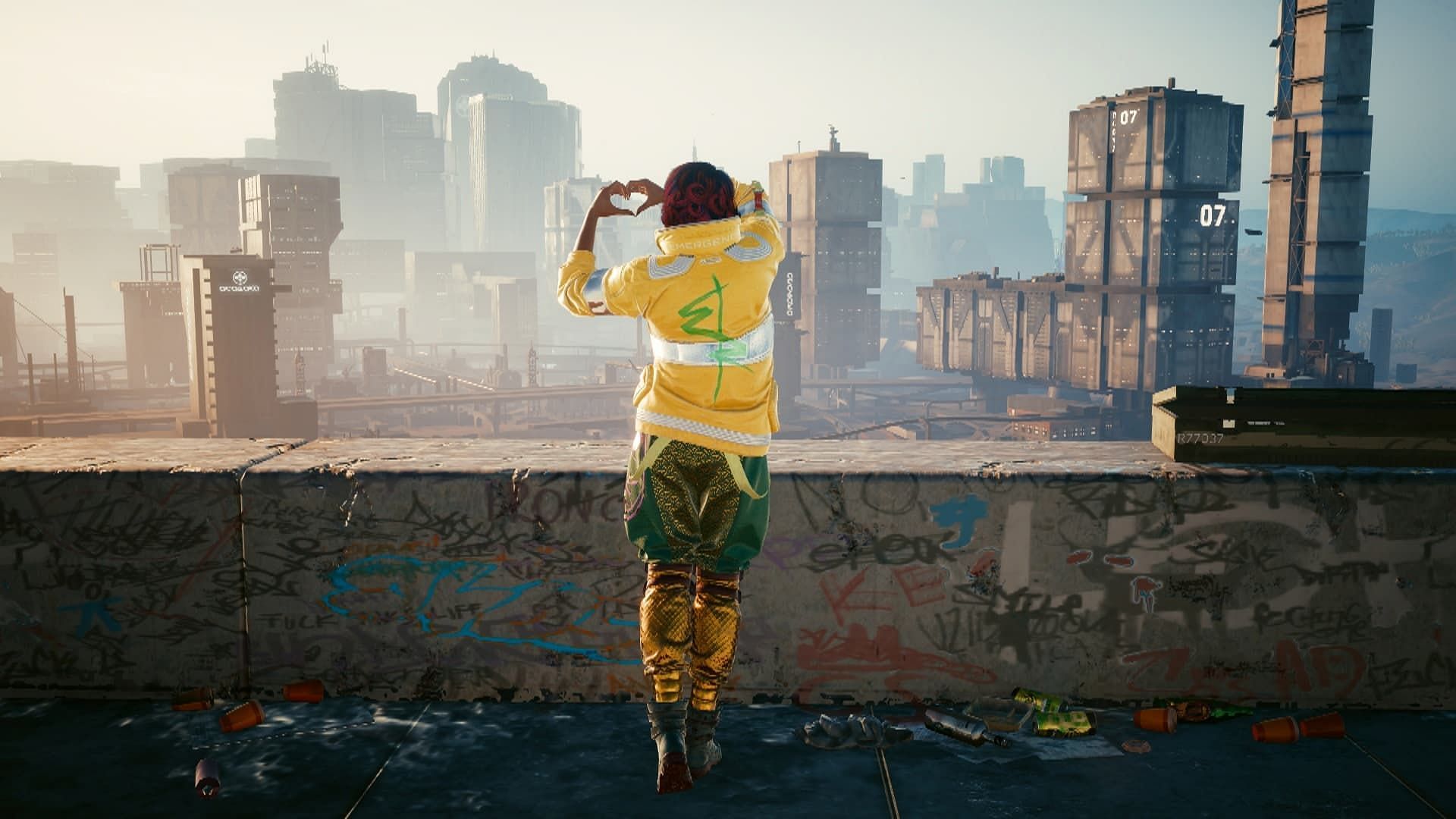 David&#039;s Jacket in Cyberpunk 2077 (Image via CD Projekt Red)