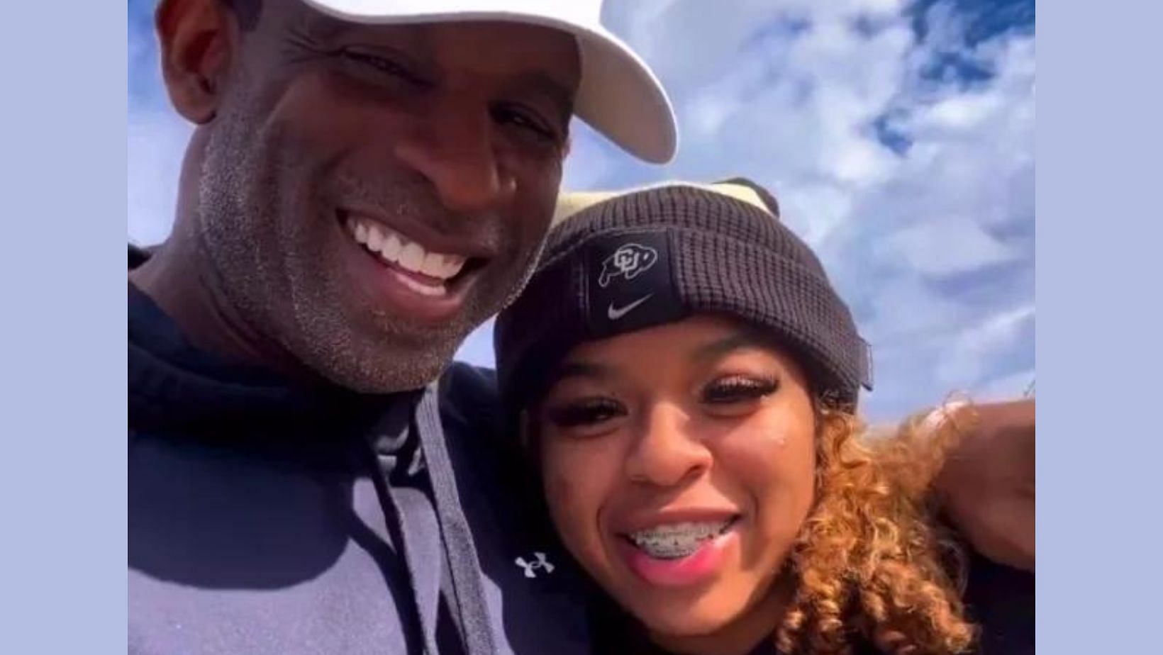 Deion Sanders and Daughter Shelomi Sanders