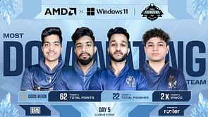 BGMI Pro Showdown 2023 Day 5: Overall standings, overview, and more