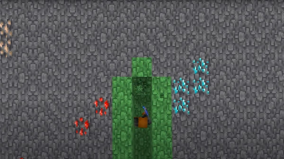 Best level for mining diamonds in Minecraft Bedrock