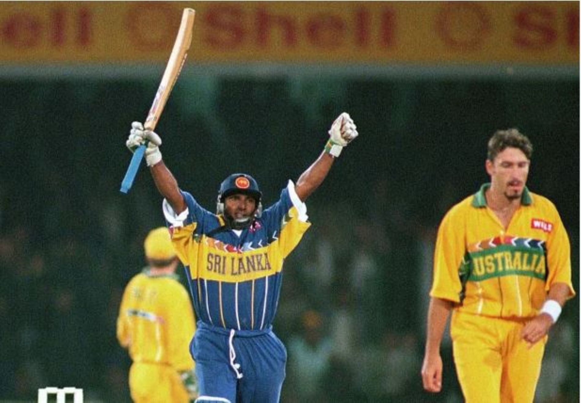 Aravinda de Silva&#039;s heroics led Sri Lanka to their first World Cup title in 1996.