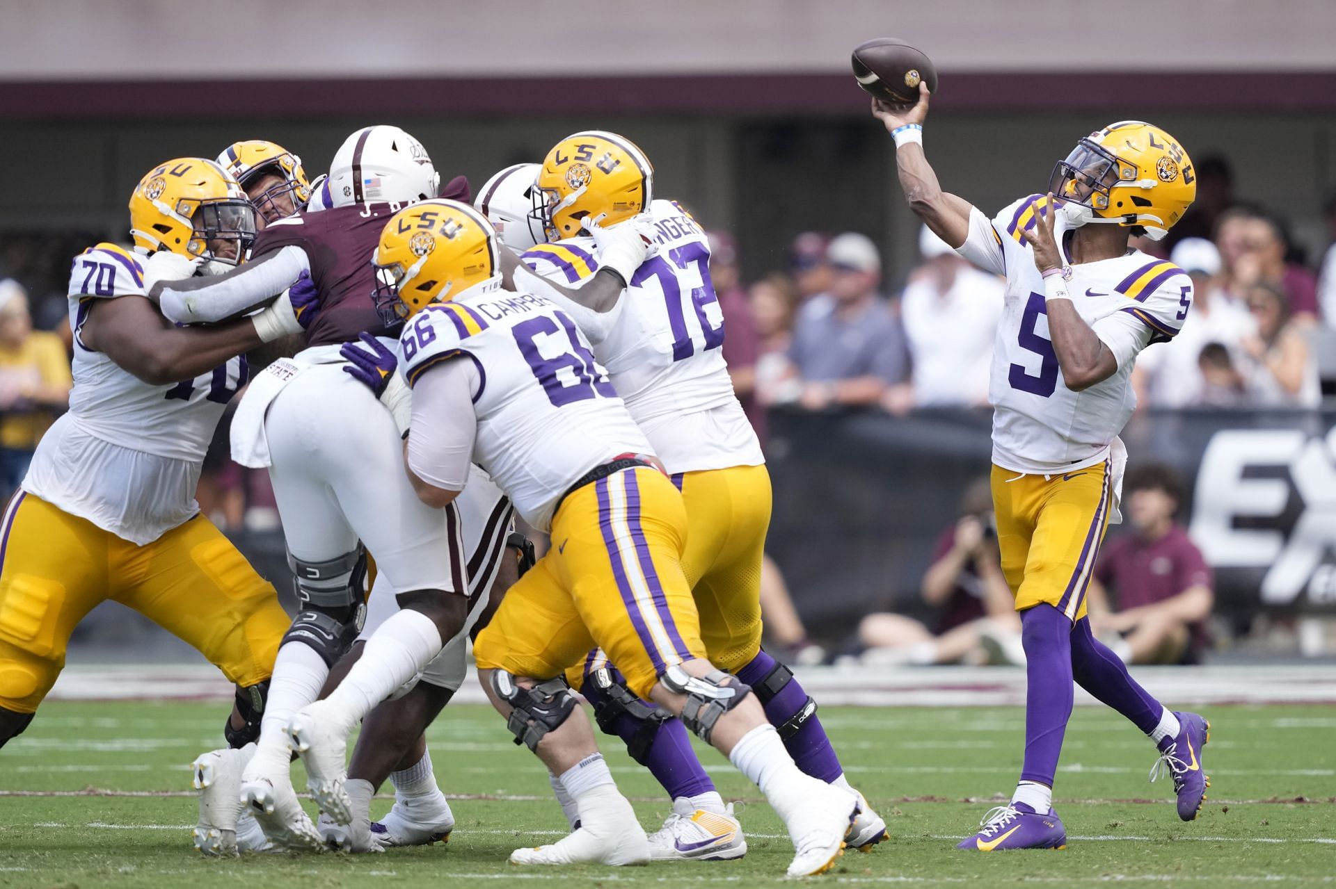 What channel is LSU's football game today? TV schedule, streaming options,  and more