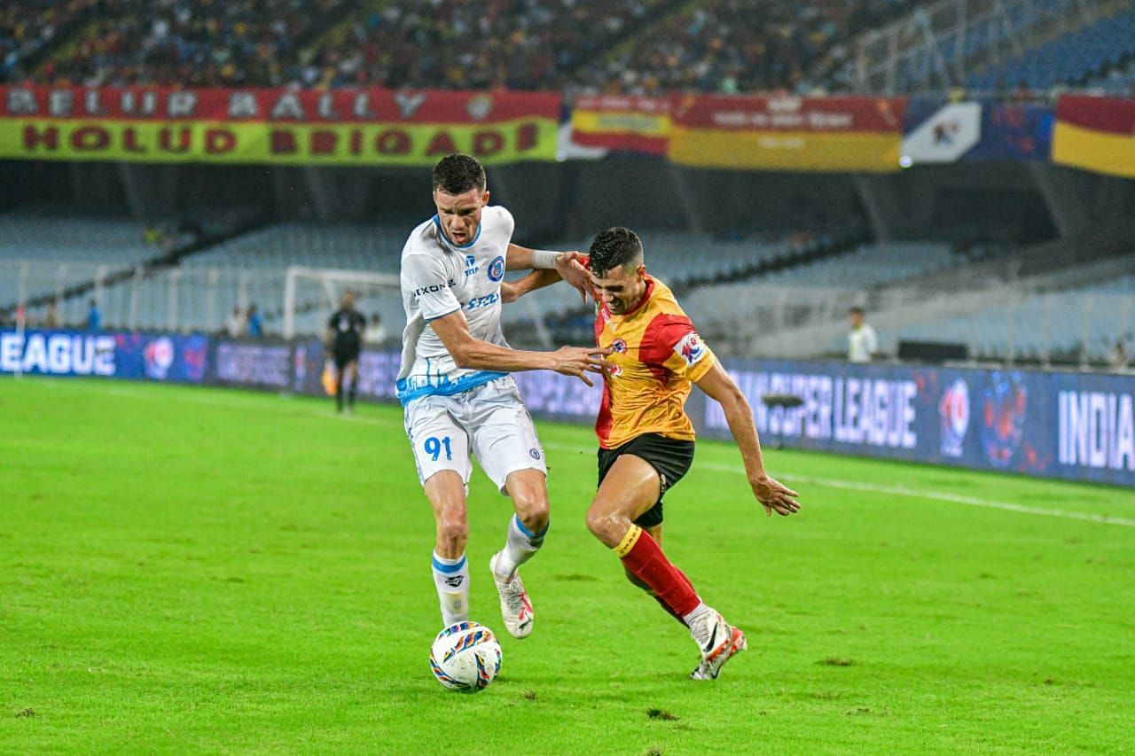 Elsinho negated the threat from East Bengal attackers with great panache.