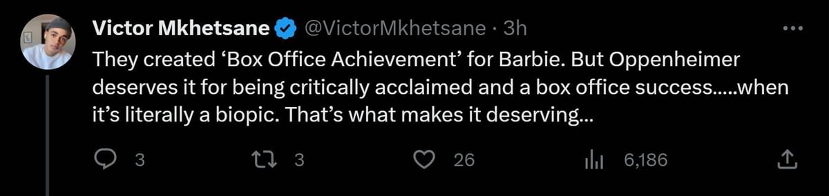 &ldquo;Why not call it the Barbie Award&rdquo;- Fans lash out on new categories in