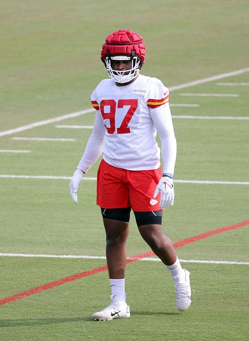 Felix Anudike-Uzomah at Kansas City Chiefs Training Camp