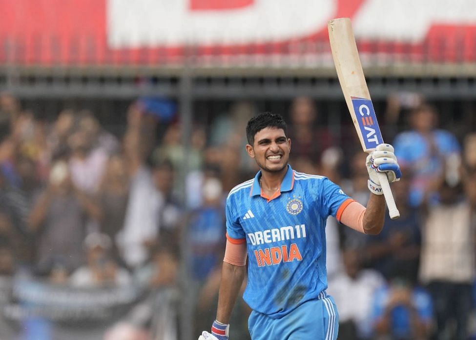 Shubman Gill made 104 runs vs AUS in Indore [Getty Images]