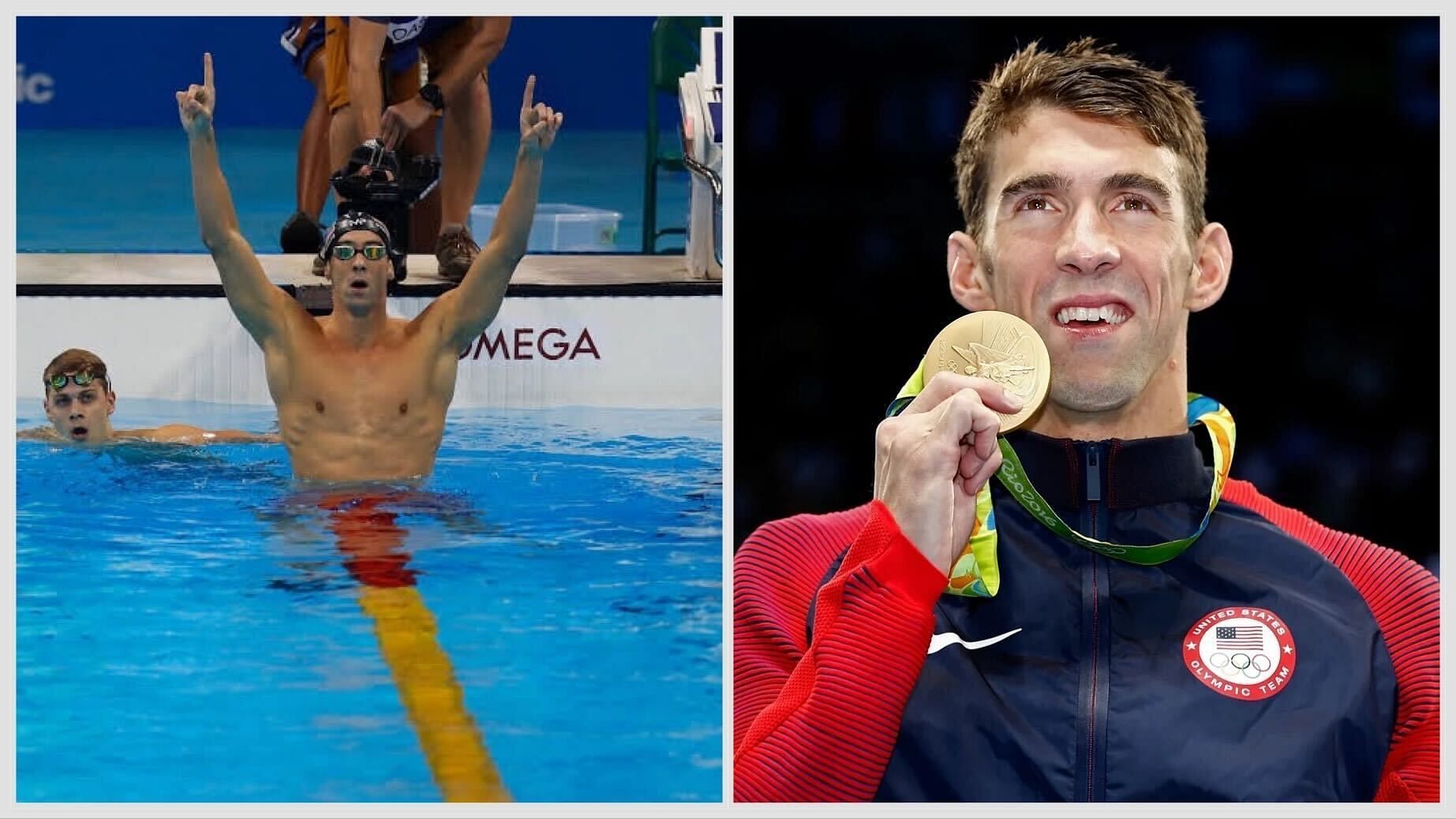 Michael Phelps at Olympics (Image via Sportskeeda)