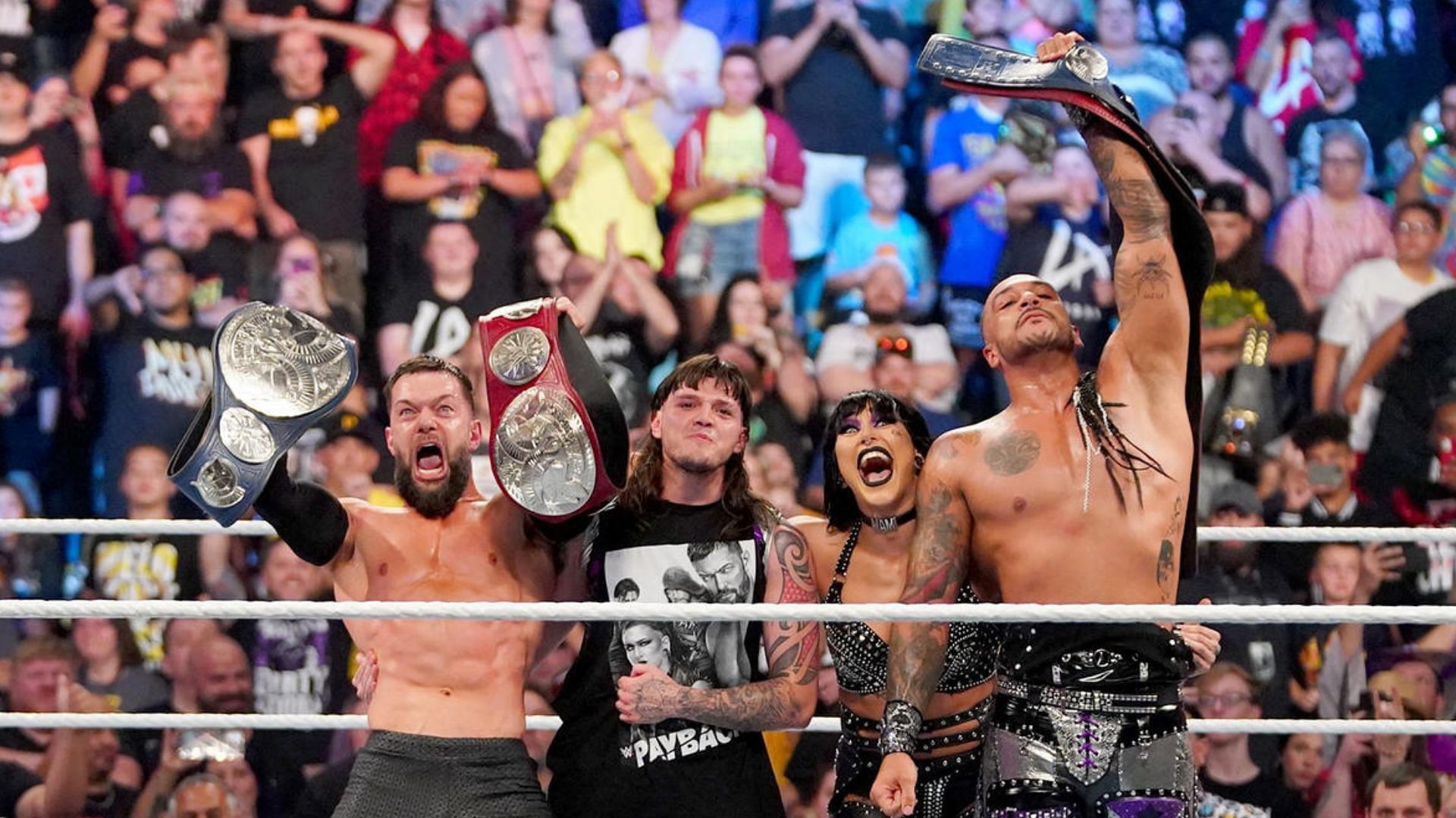 The Judgment Day are the current Undisputed WWE Tag Team Champions!