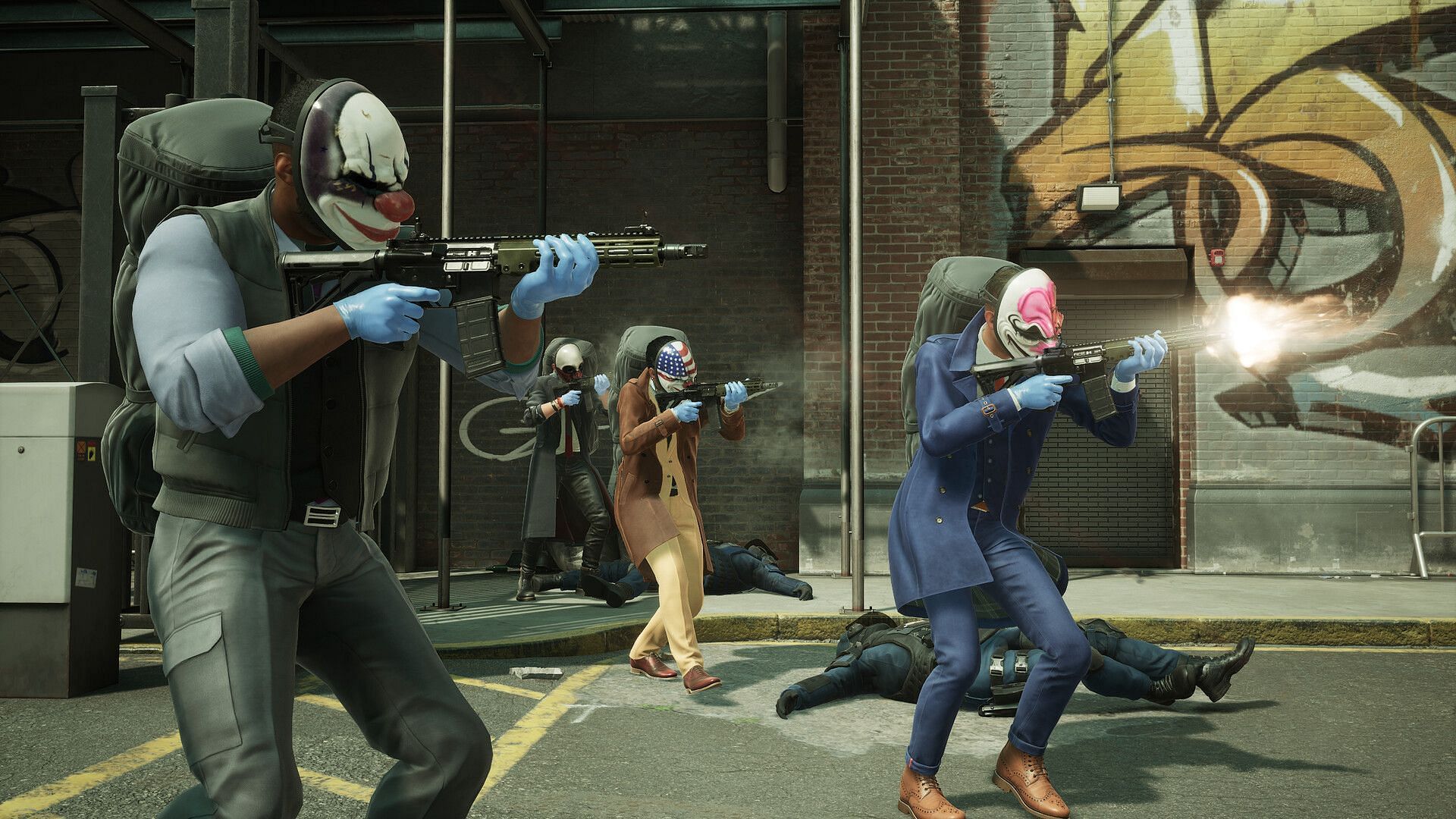 Every mask in Payday 3 (Image via Starbreeze Studios)