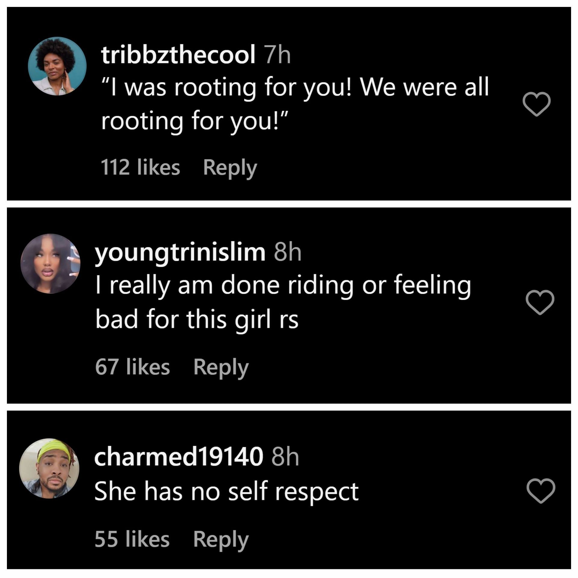 Instagram users react to the music video (Image via Instagram)