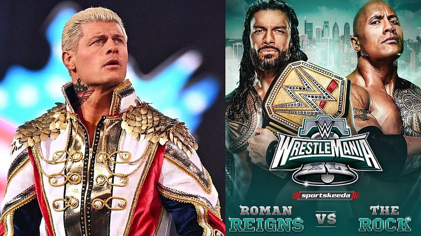 Cody Rhodes Wrestlemania 40 Cody Rhodes Vs 40 Year Old Wwe Star At Wrestlemania 40 If Roman