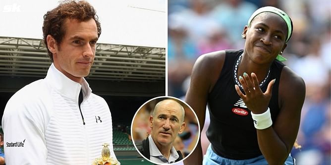"I'm certainly not worried" - Andy Murray's ex-coach Brad Gilbert cites his 'pusher' style to explain why he isn't fazed by Coco Gauff's forehand woes