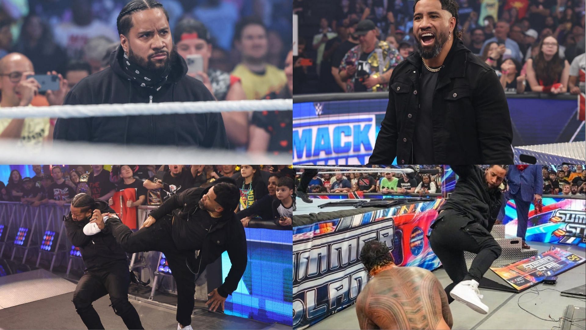 The Usos have bad blood between them.