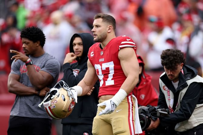Insider notes on Nick Bosa's holdout: Are 49ers willing to splash Aaron Donald money ahead of Week 1?
