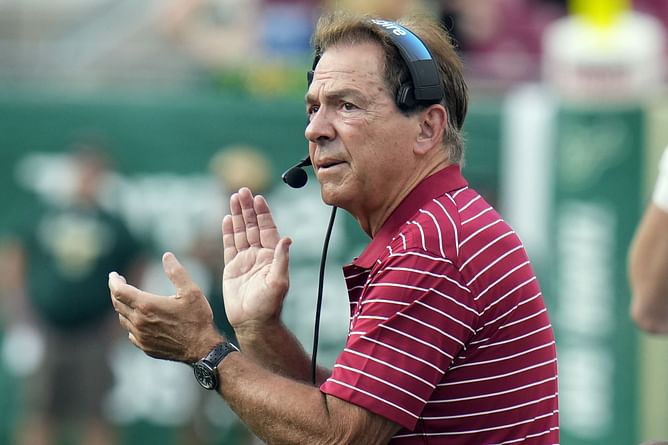 “Nick Saban has lost his fastball” - 'Mad Dog' unleashes his funny rant against Alabama HC's QB strategy vs. South Florida