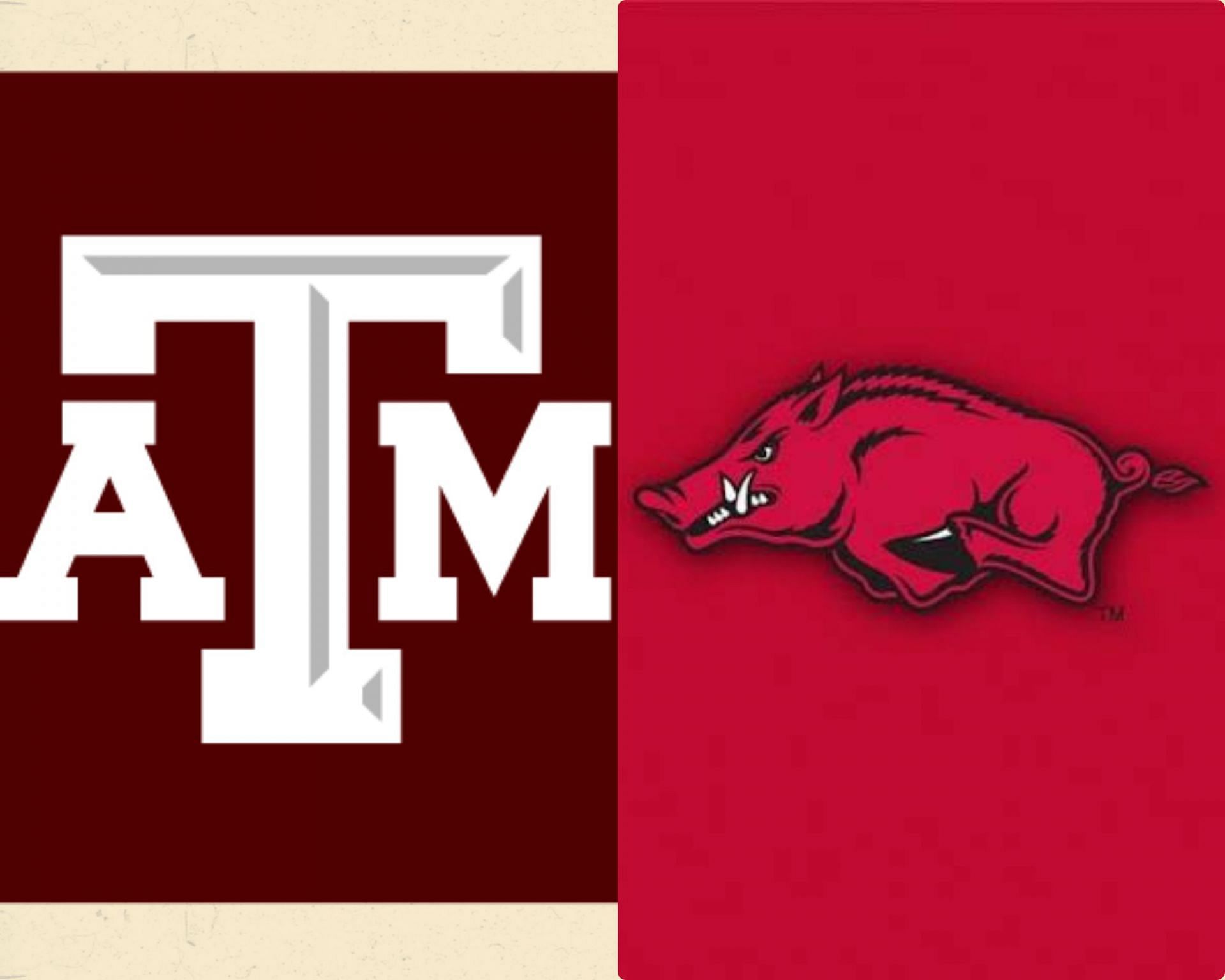 The Texas A&amp;M Aggies face the Arkansas Razorbacks in an SEC matchup