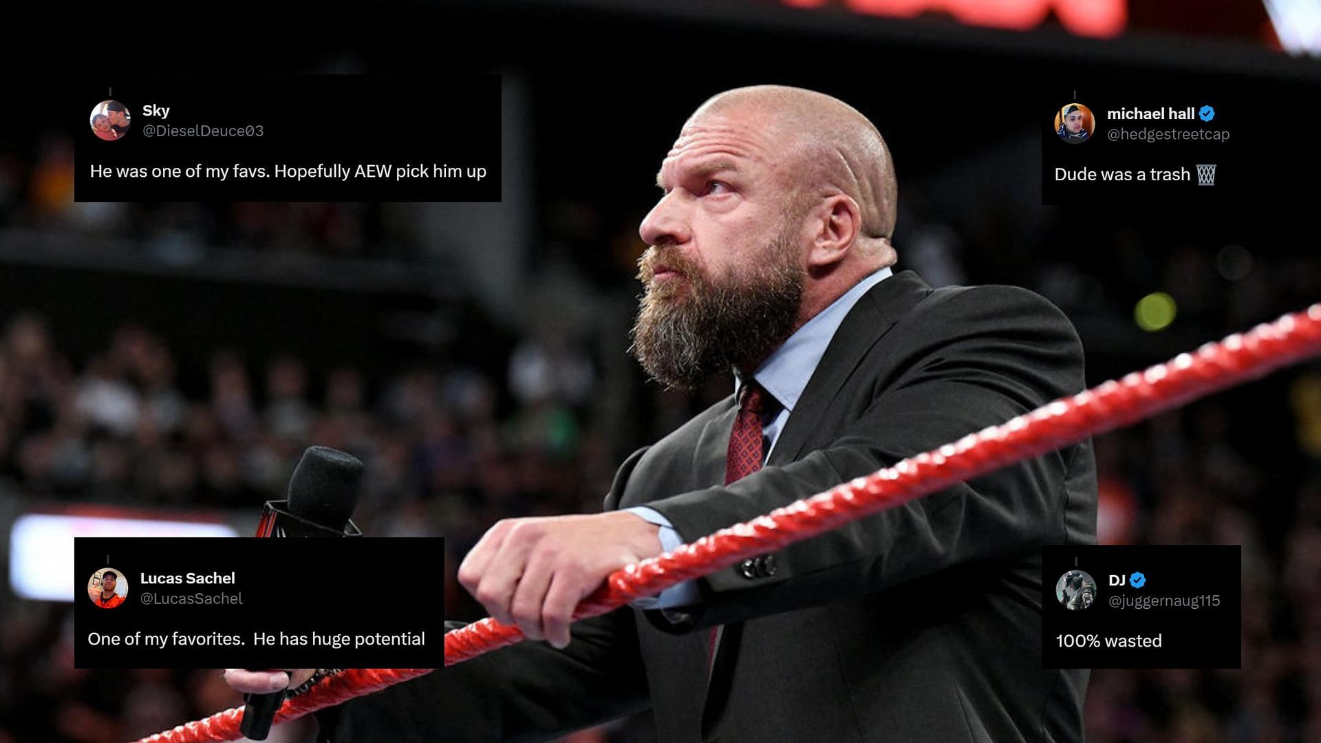 "Triple H hated him," "At least Vince used him" - WWE Universe reacts to a recent report on 35-year-old star