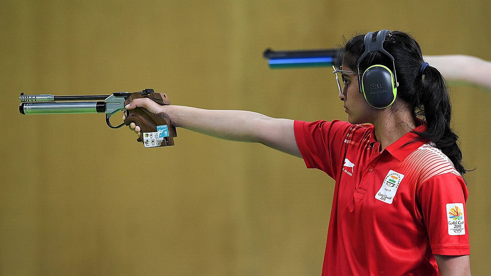 The Indian junior shooting team